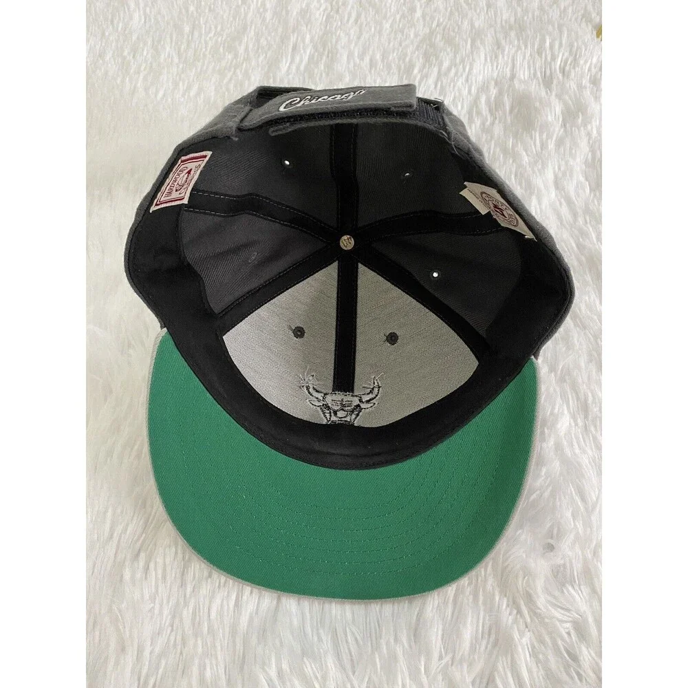 Chicago Bulls Hat Cap Black '47 NBA Basketball Windy City Adjustable
